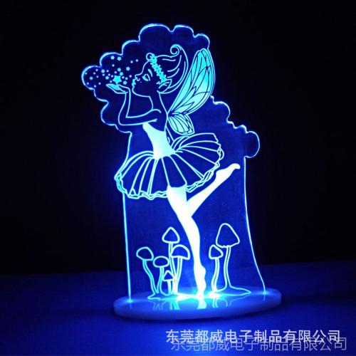 点亮创意生活 3D小夜灯与遥控LED台灯，家居新奇特礼品首选